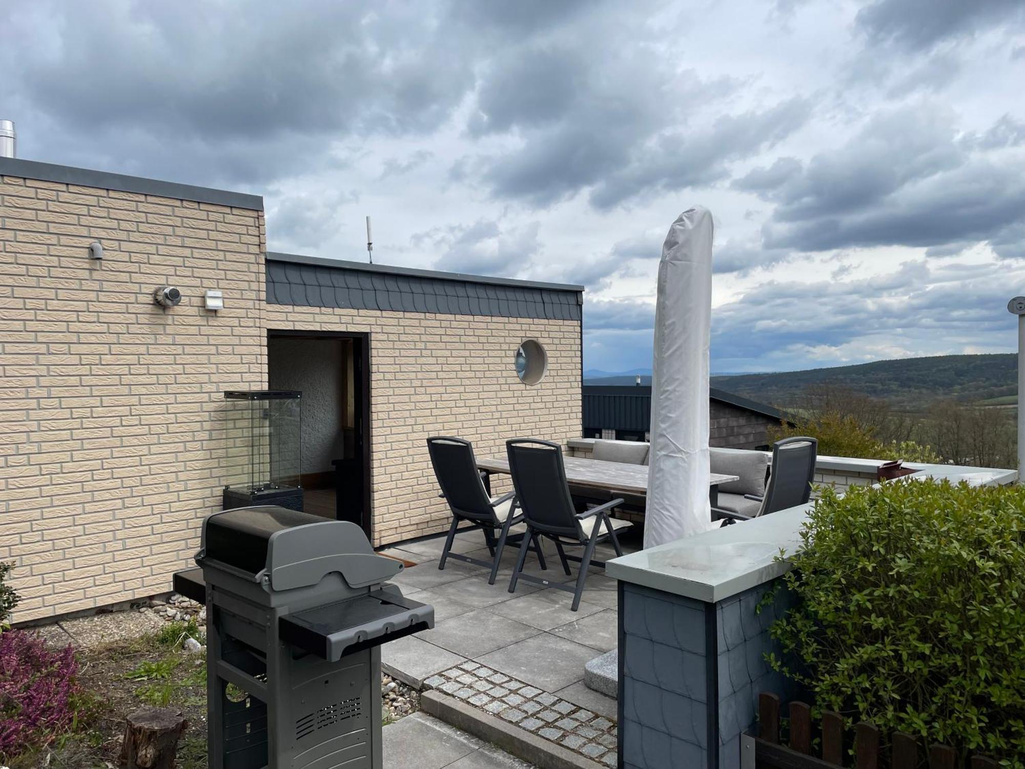 Ferienhaus In Der Rhoen บีชอฟสไฮม์ อัน แดร์เริน ภายนอก รูปภาพ